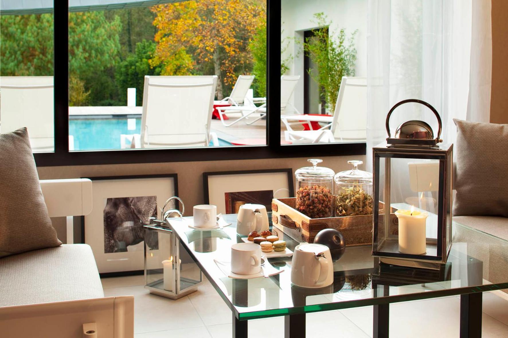 L'Aubiniere Hotel Restaurant & Spa Saint-Ouen-les-Vignes Luaran gambar