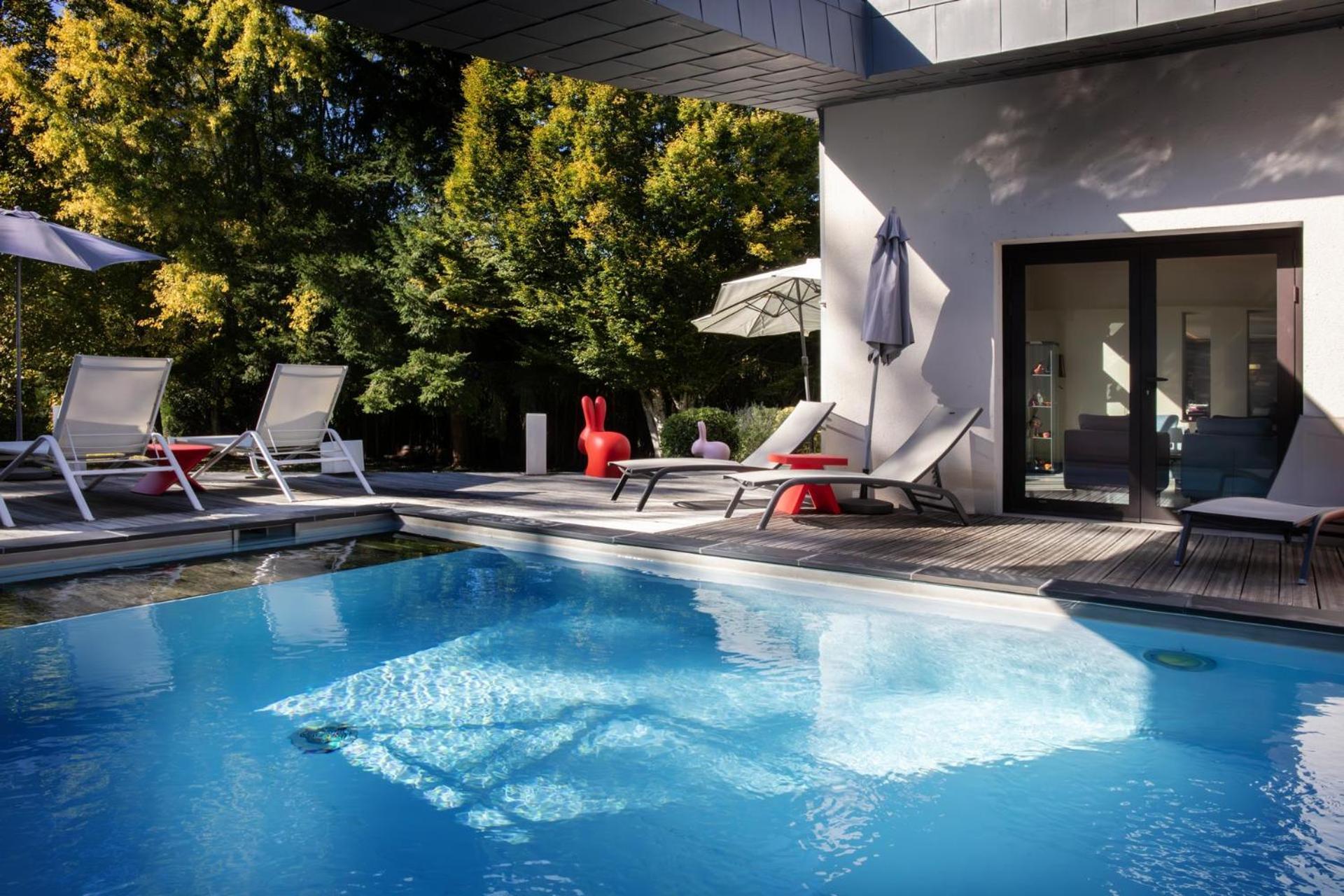 L'Aubiniere Hotel Restaurant & Spa Saint-Ouen-les-Vignes Luaran gambar