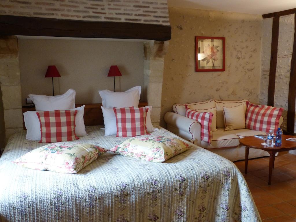 L'Aubiniere Hotel Restaurant & Spa Saint-Ouen-les-Vignes Bilik gambar